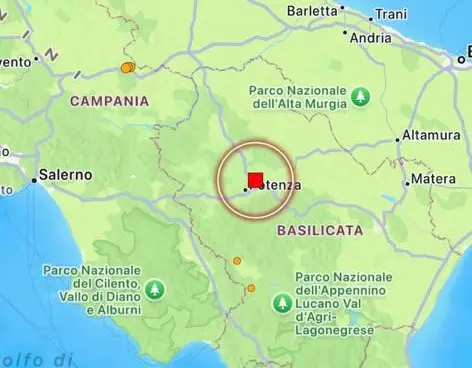 terremoto vaglio basilicata
