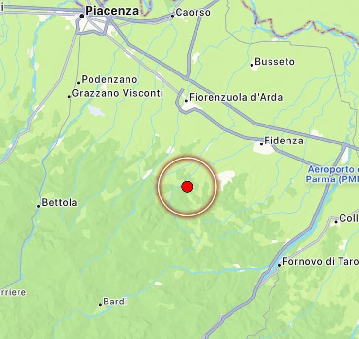 terremoto vernasca emilia romagna