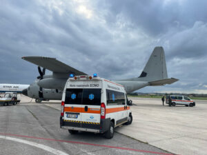 trasporto sanitario aeronautica militare