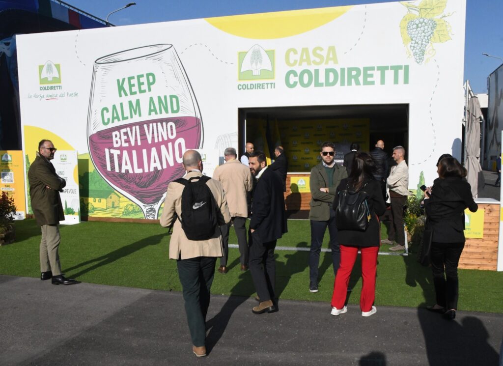 A Casa Coldiretti al Vinitaly tutti i record del vino italiano