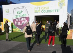 A Casa Coldiretti al Vinitaly tutti i record del vino italiano