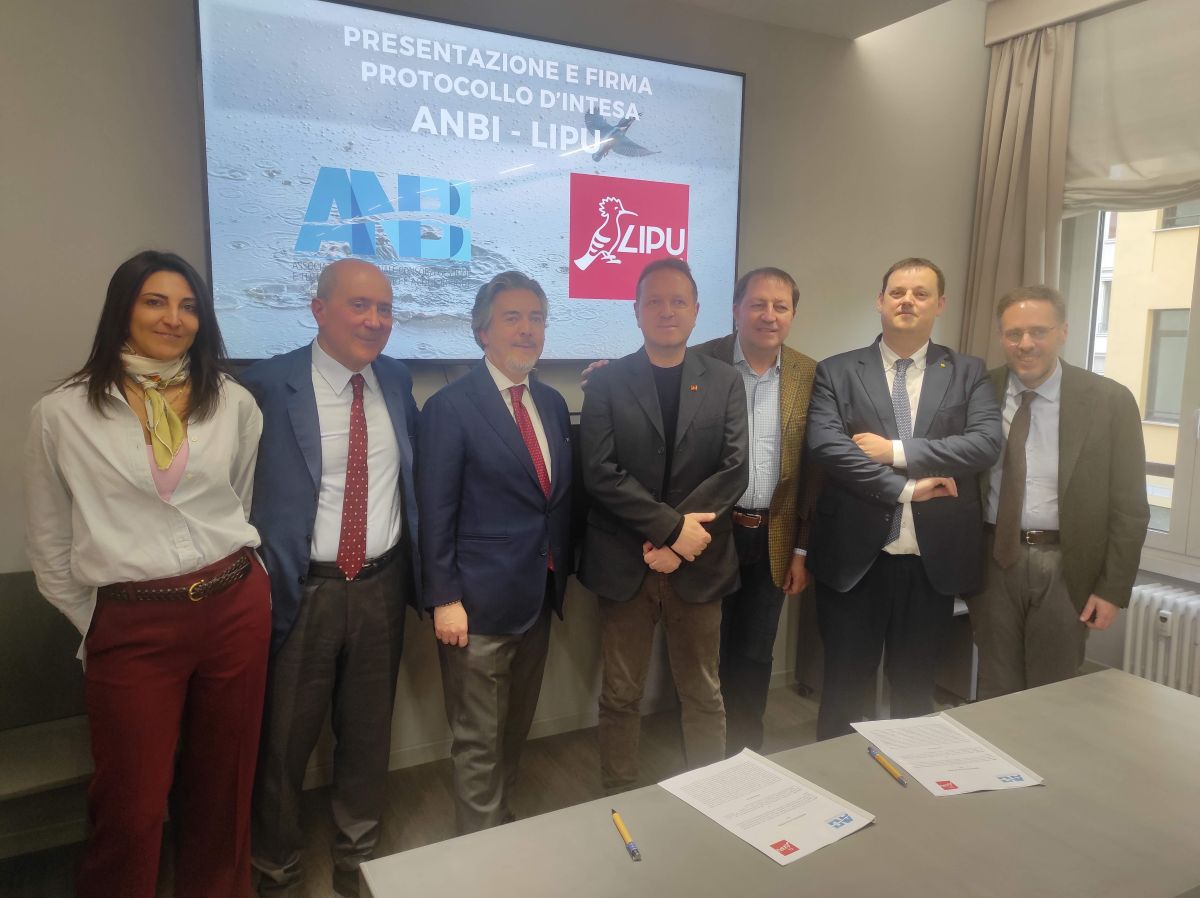 Tutela e sviluppo della biodiversità: siglato il protocollo d’intesa ANBI-LIPU