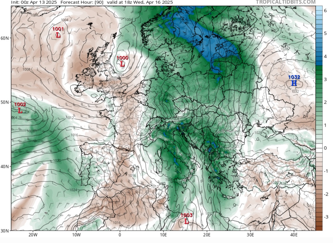 Acqua precipitabile 16 aprile 