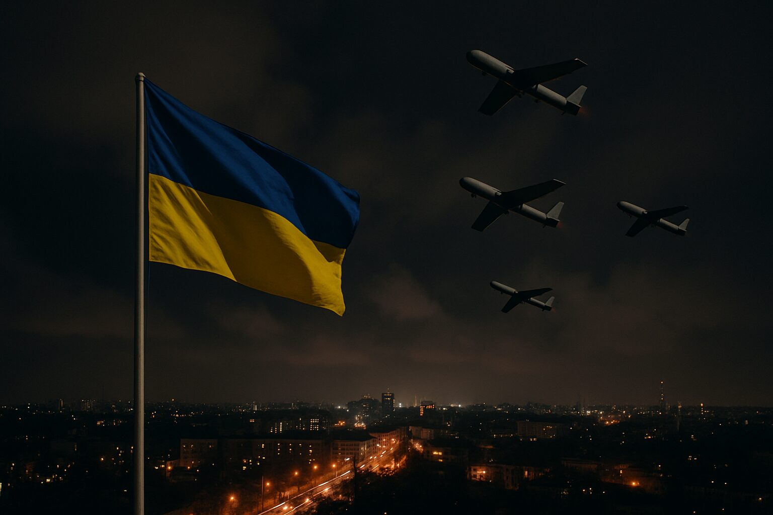 Allerta aerea in Ucraina: droni kamikaze russi minacciano le regioni di Sumy, Kiev e Poltava