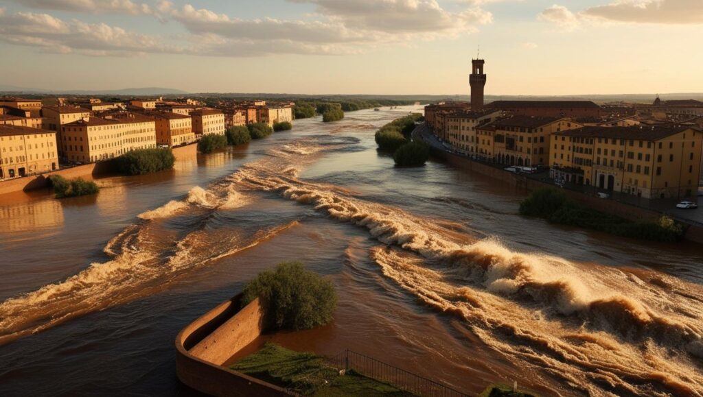 Allerta meteo Emilia-Romagna fiumi