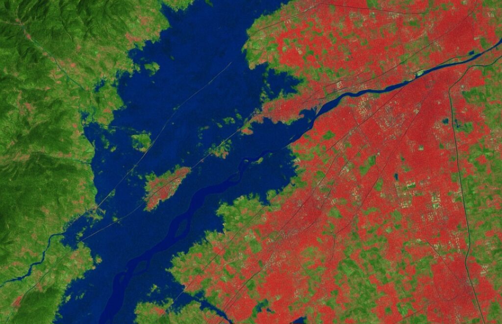 Alluvione Piemonte satellite