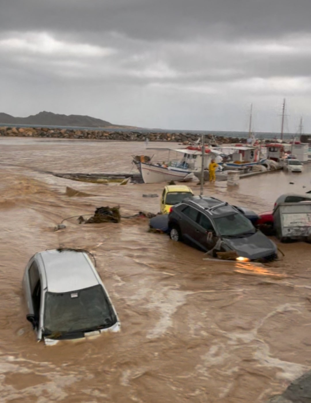 Alluvione isole dell'Egeo