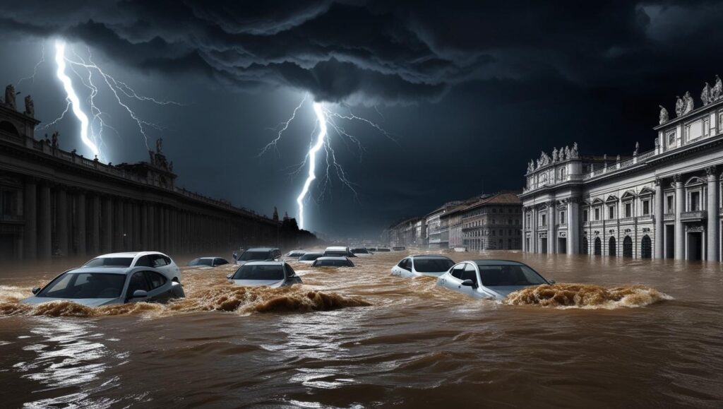 Alluvione lampo Nord Italia