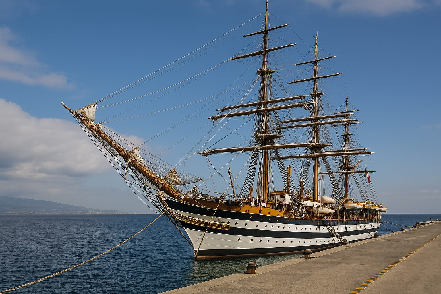 La Calabria guida le professioni del mare: a Reggio la prima Nave-scuola d’Italia per la Marina Mercantile