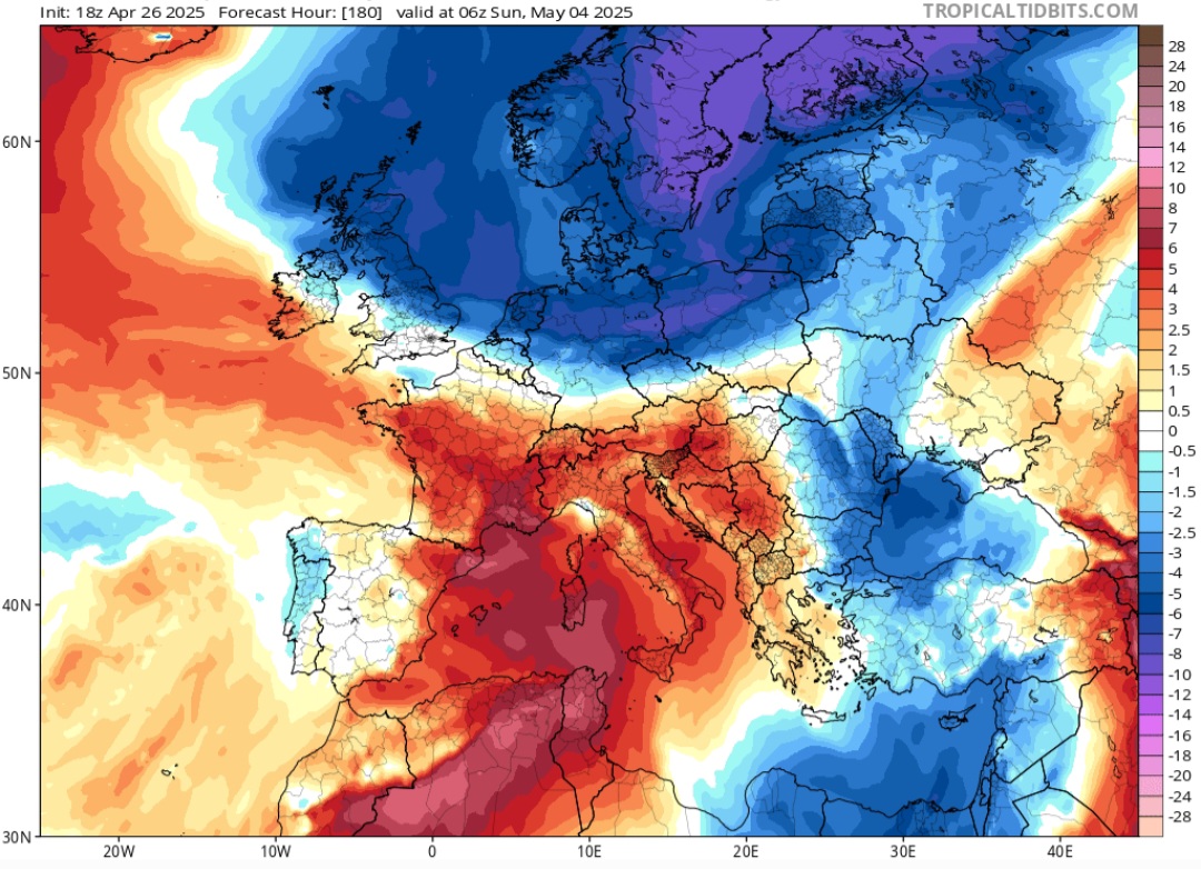 Caldo anomalo maggio