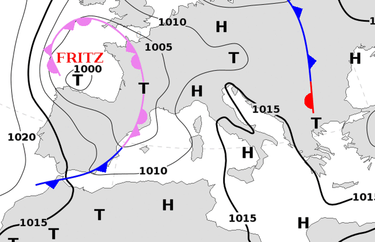 Allerta Meteo, il Ciclone Fritz si avvicina: forte maltempo a Pasqua e Pasquetta, ecco le zone colpite | MAPPE