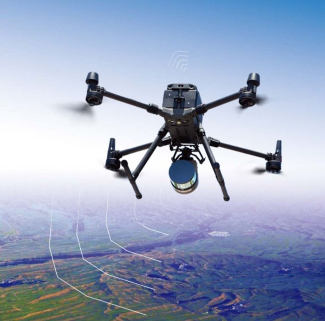 Drone laser scanner 