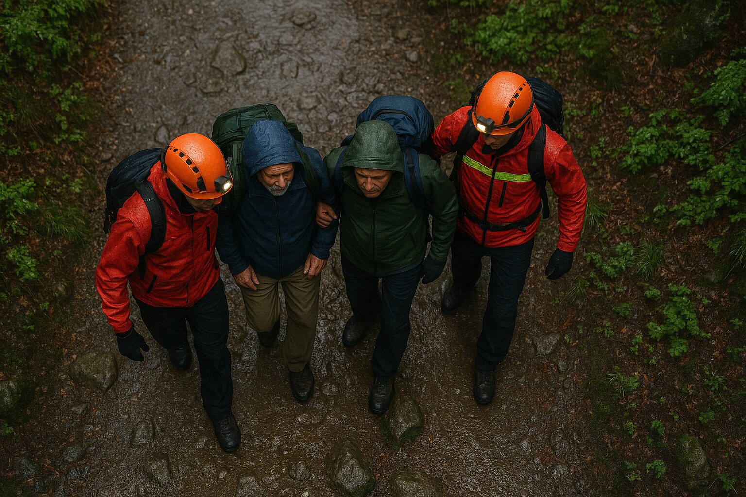 Dispersi sul Monte Partenio per ore sotto la pioggia: salvati due escursionisti
