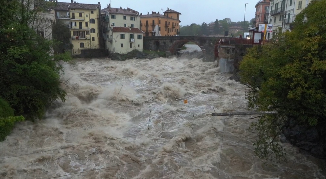 Fiumi in piena Piemonte
