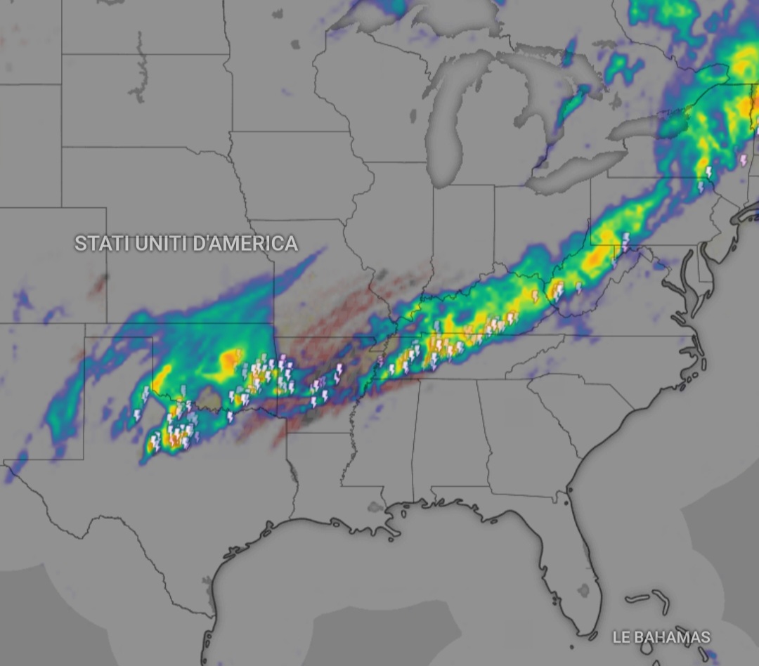 Fronte temporalesco USA