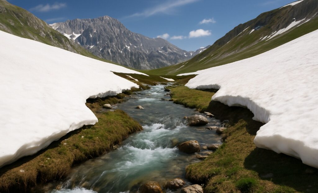 Fusione neve Abruzzo