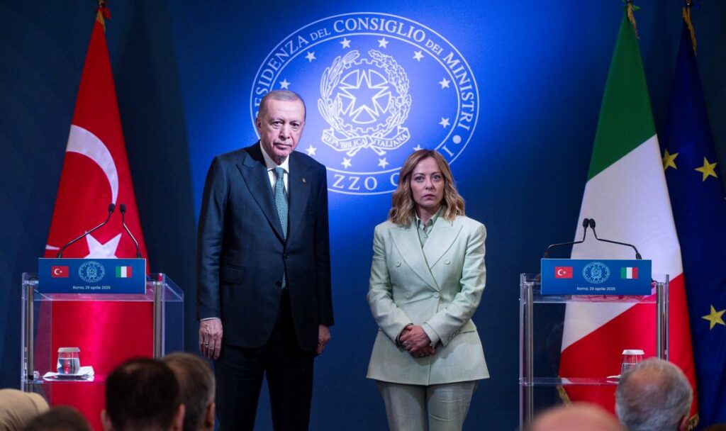 Giorgia Meloni Erdogan