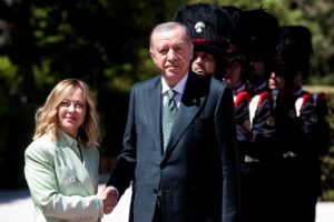 Giorgia Meloni Erdogan