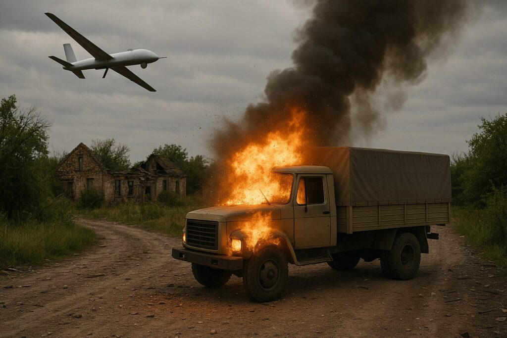 Guerra Ucraina camion