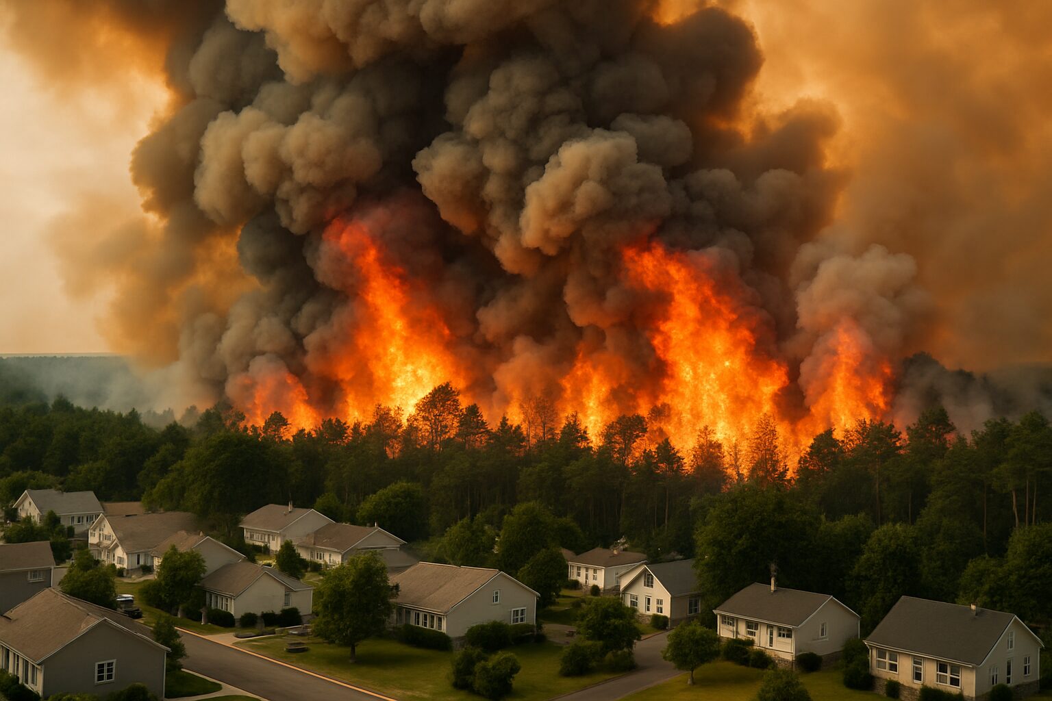 Milioni di persone invitate a restare in casa dopo un devastante incendio in New Jersey: “salute a rischio”