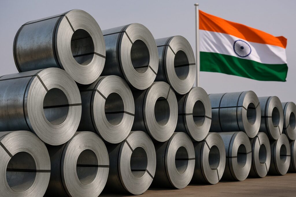 India dazi acciaio