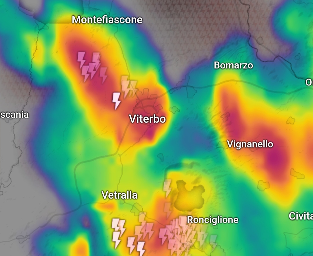 Instabilità convettiva Viterbo