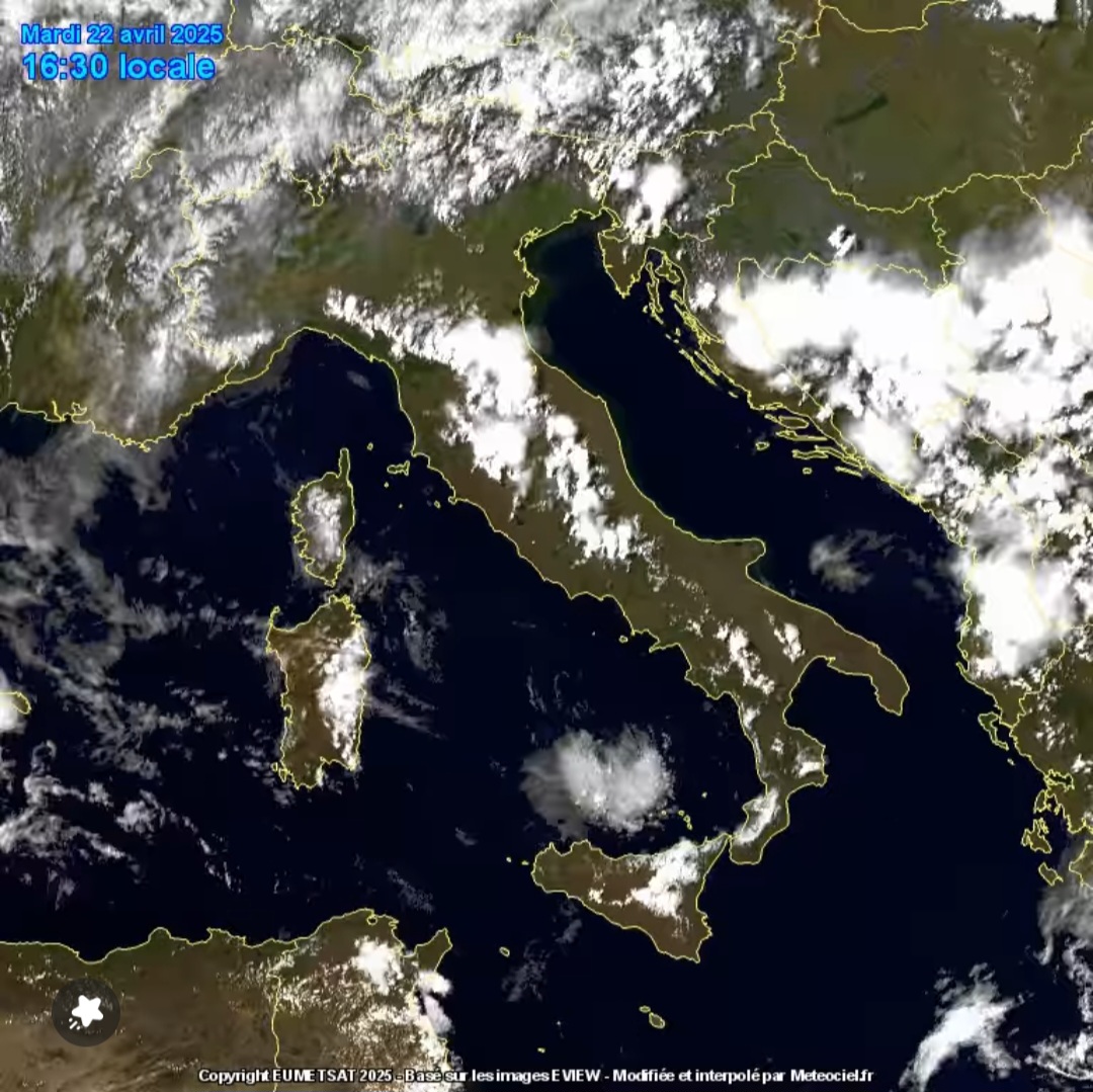 Instabilità pomeridiana 22 aprile