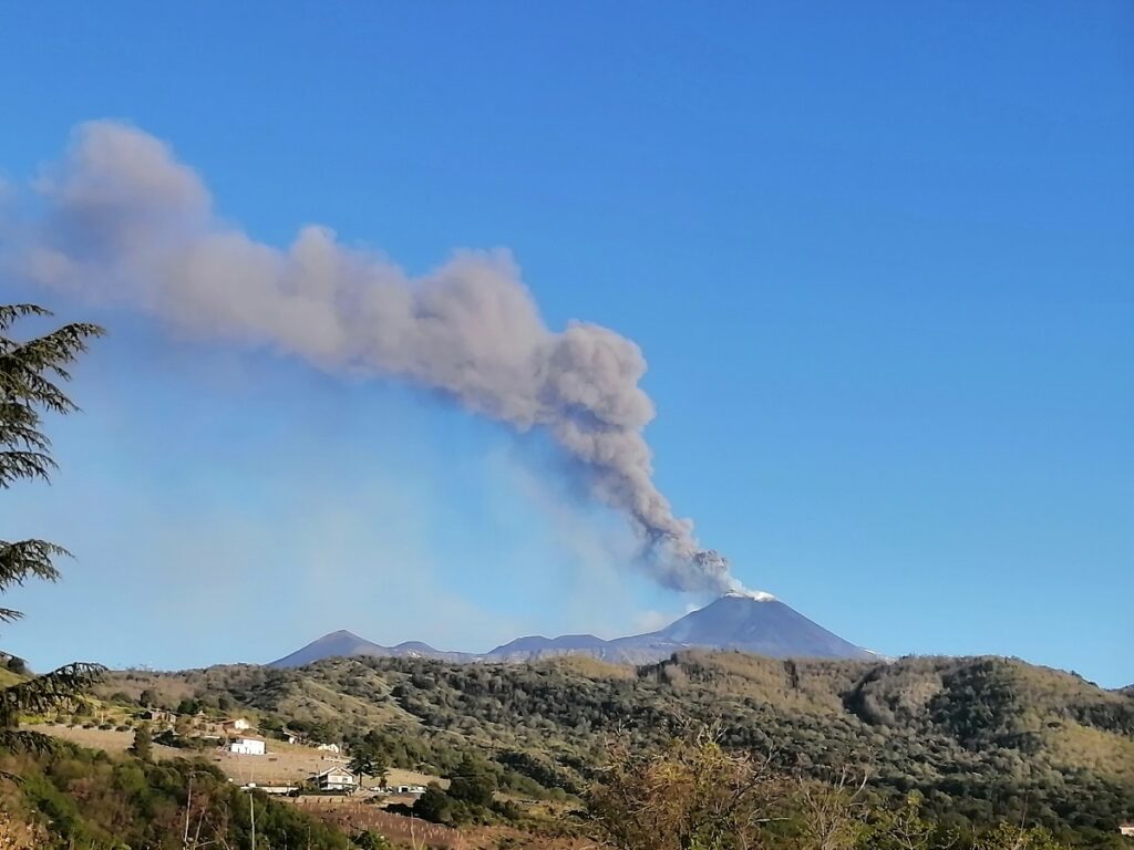 L'Etna da Zafferana Etnea