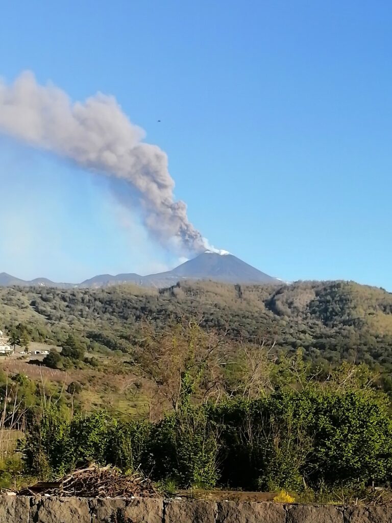 L'Etna da Zafferana Etnea