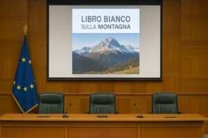 Libro bianco montagna