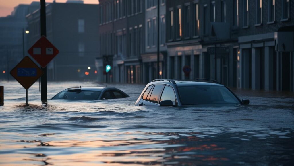 Maltempo Piemonte allagamenti Pinerolo