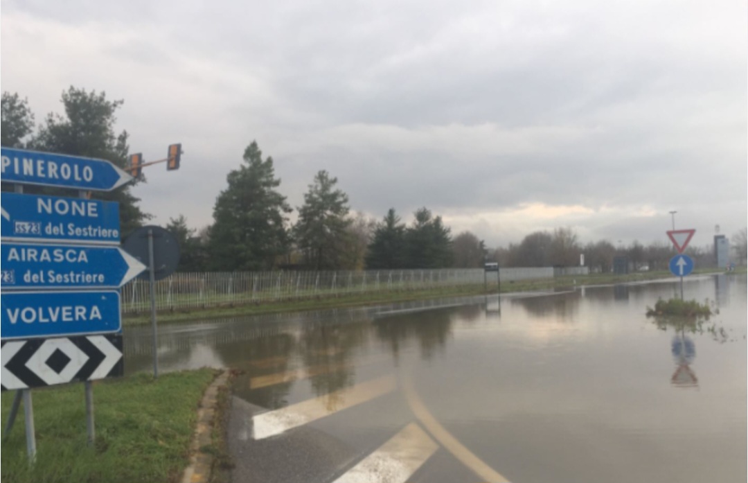 Maltempo Piemonte Pinerolo 