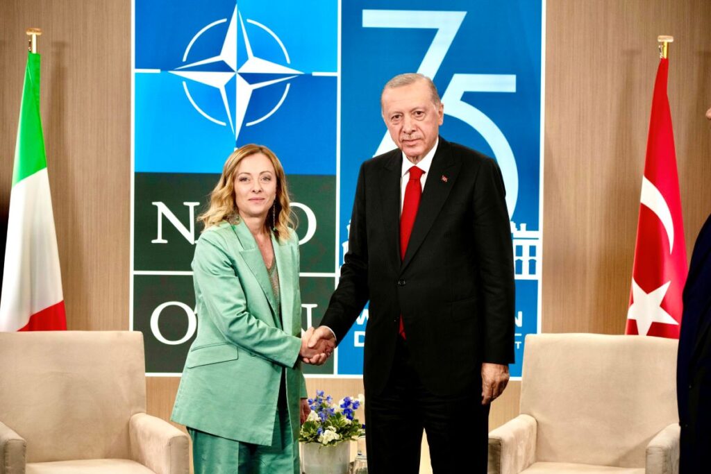 Meloni Erdogan