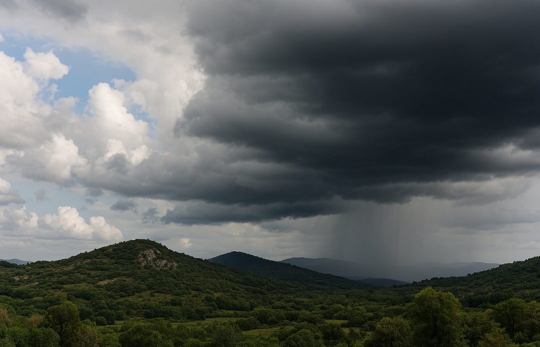 Meteo Calabria: instabilità diffusa e calo termico in arrivo
