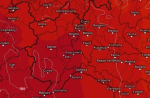 Meteo Piemonte zero termico