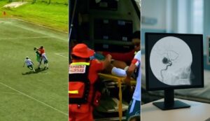Morto calciatore arteria testa