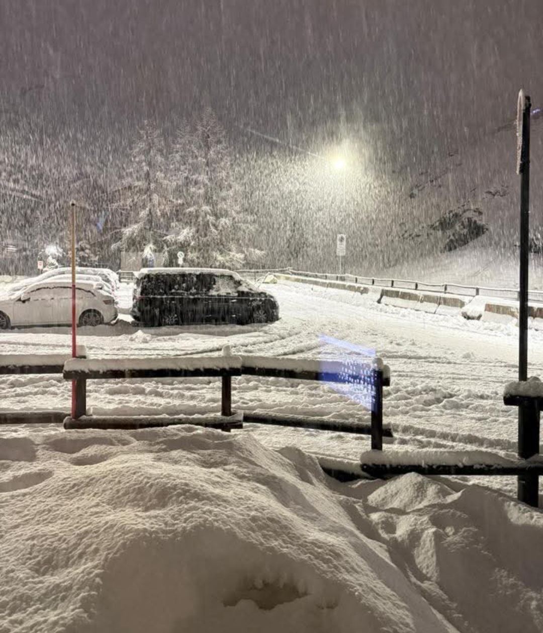 Neve Aosta 17 aprile