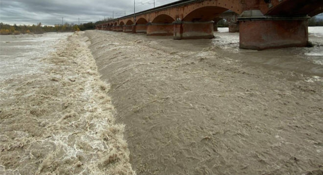 Piena fiume Po