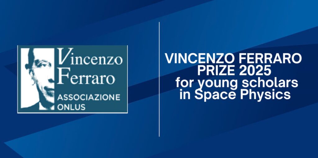 Plasmi spaziali al via le candidature per il premio Vincenzo Ferraro 2025