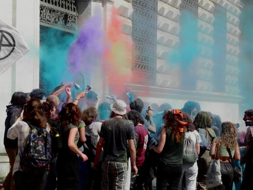 Protesta Extinction Rebellion