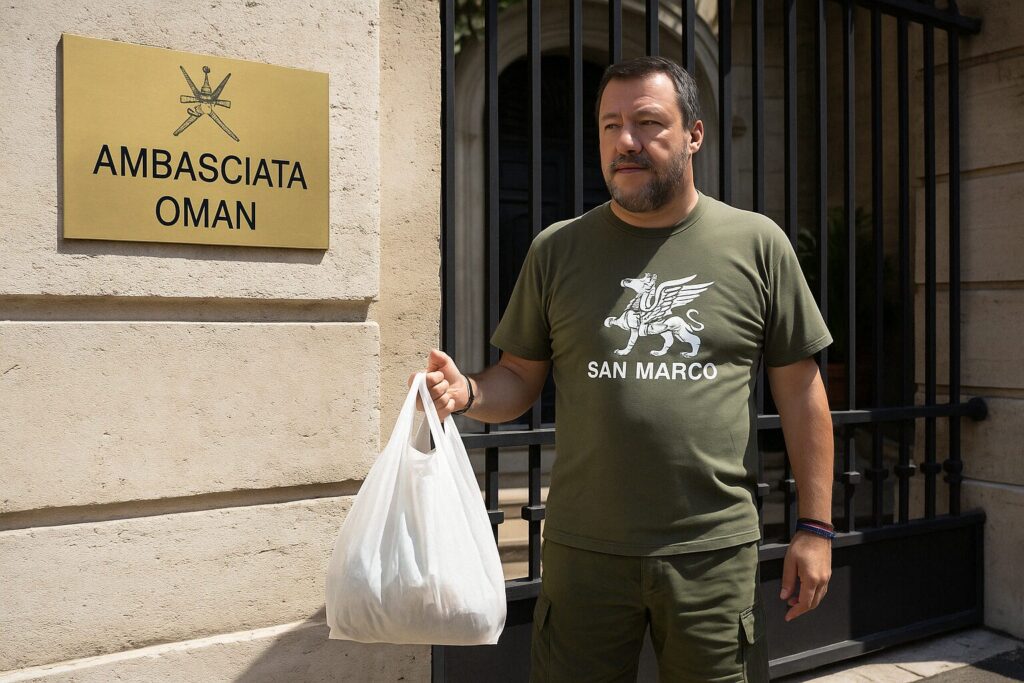 Salvini ambasciata Oman