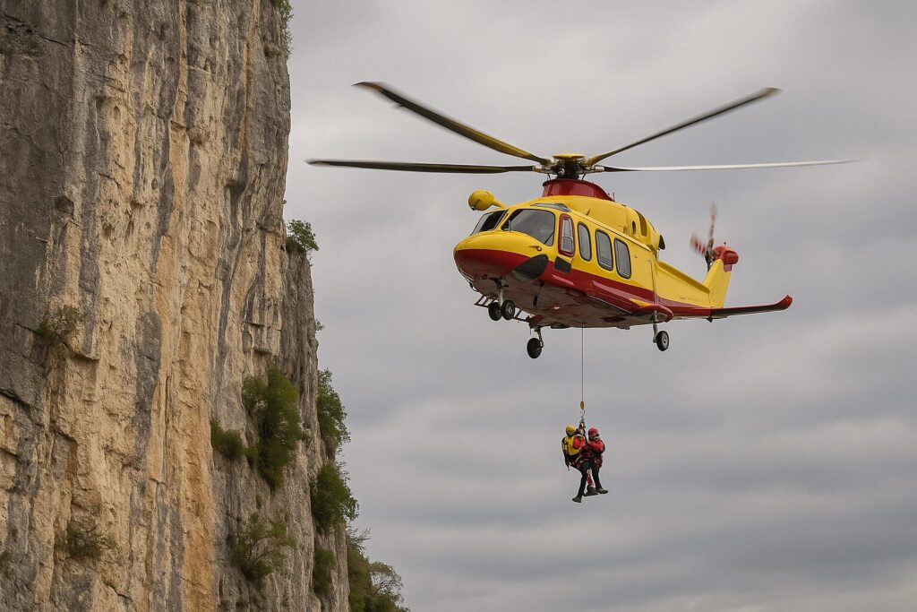 Soccorso arrampicatore
