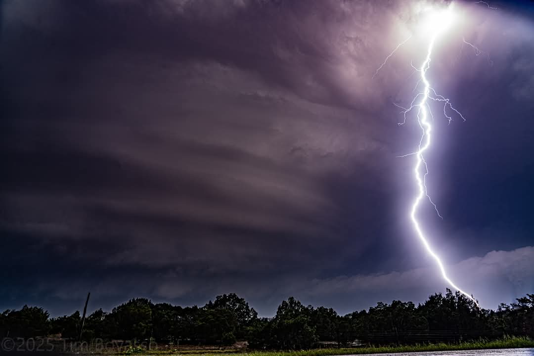 Supercella tornadica Texas