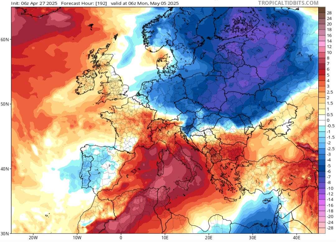 Temperature maggio