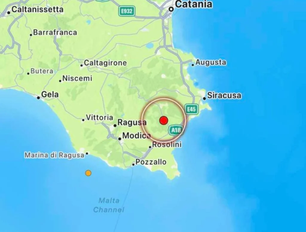 Terremoto Siracusa