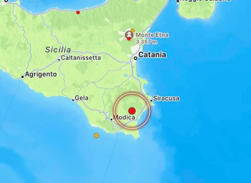 Terremoto Siracusa