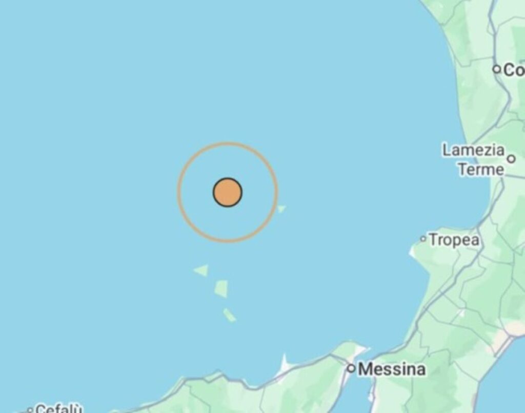 Terremoto Tirreno