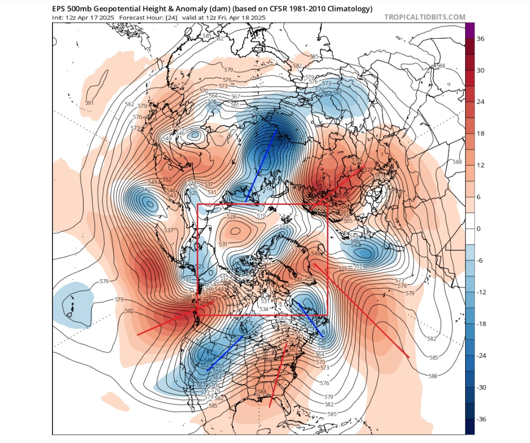 Vortice Polare aprile e maggio 