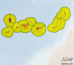 allerta meteo canarie spagna 2