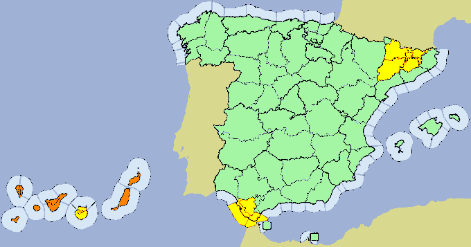 allerta meteo canarie